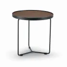 Couchtisch aus Canaletto-Walnuss in verschiedenen Größen Made in Italy - Gubbio Viadurini