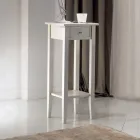 Quadratischer Couchtisch mit quadratischer Ablage in verschiedenen Höhen, hergestellt in Italien – Apus Viadurini