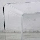 Couchtisch aus transparentem Acrylglas Handgefaltet - Crosto Viadurini