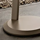 Lackierter MDF Couchtisch mit Massivholzrahmen Made in Italy - Tobiko Viadurini