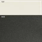 Runder Couchtisch Bootsform aus Metall und geätztem Glas - Boarding Viadurini