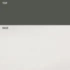 Runder Couchtisch Bootsform aus Metall und geätztem Glas - Boarding Viadurini