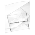 Runder Couchtisch für Wohnzimmer aus transparentem Plexiglas - Dazeglio Viadurini