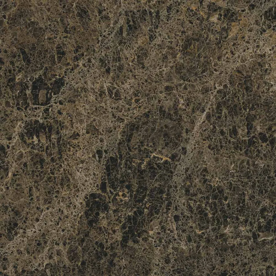 Runder Couchtisch aus schräger Metall- und Keramikplatte - Coriko Viadurini