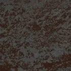 Runder Couchtisch aus schräger Metall- und Keramikplatte - Coriko Viadurini