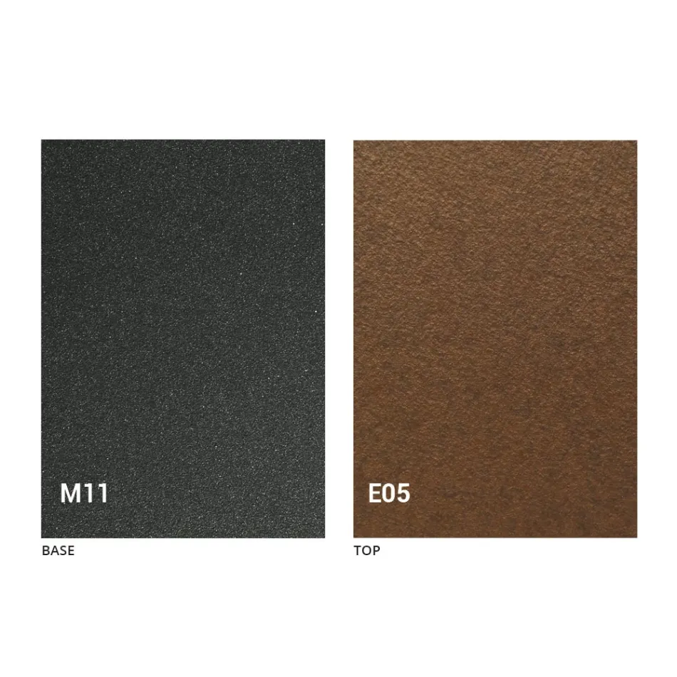 Moderner verwandelnder Couchtisch mit Malta-Effektplatte Made in Italy - Patroclo Viadurini