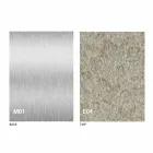 Moderner umwandelbarer Couchtisch mit Mörtel-Effekt-Platte Made in Italy - Salomon Viadurini