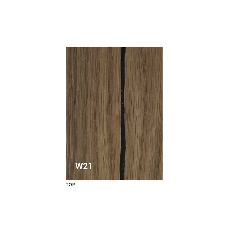 Moderner umwandelbarer Couchtisch aus Holz und Metall, Made in Italy - Spirit Viadurini