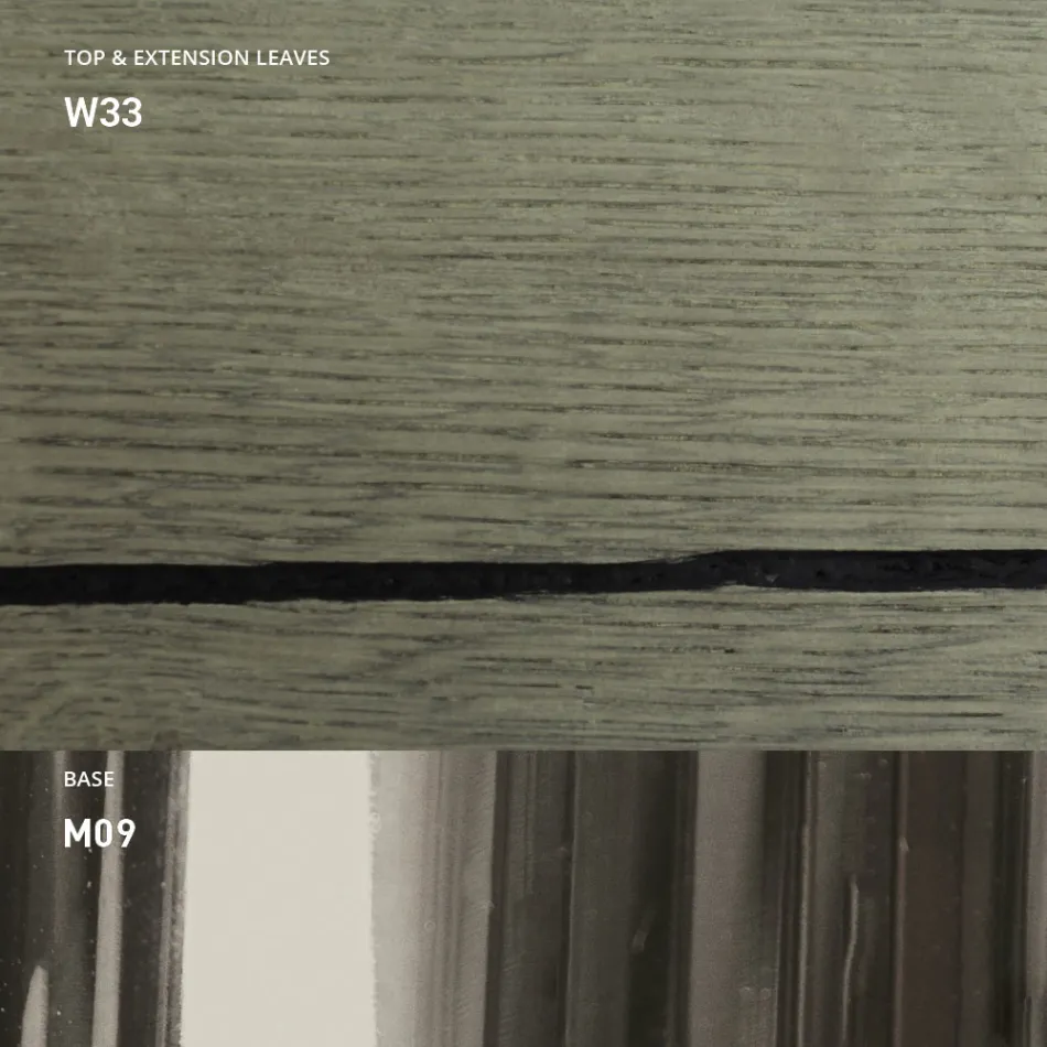 Moderner verwandelbarer Couchtisch aus Metall und Holz Made in Italy - Universe Viadurini