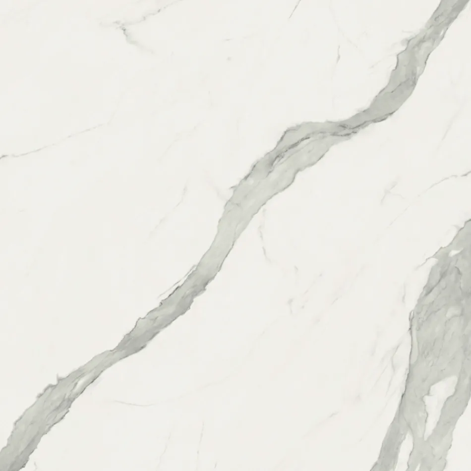 Tulip Saarinen H 41 Ovaler Couchtisch mit vollständig geäderter Statuen-Keramikplatte Viadurini