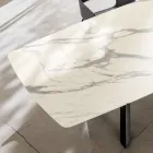 Ausziehbarer Fasstisch auf 240 oder 280 cm aus geschichtetem HPL - Dialogo Viadurini