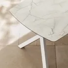 Ausziehbarer Fasstisch auf 240 oder 280 cm aus geschichtetem HPL - Dialogo Viadurini