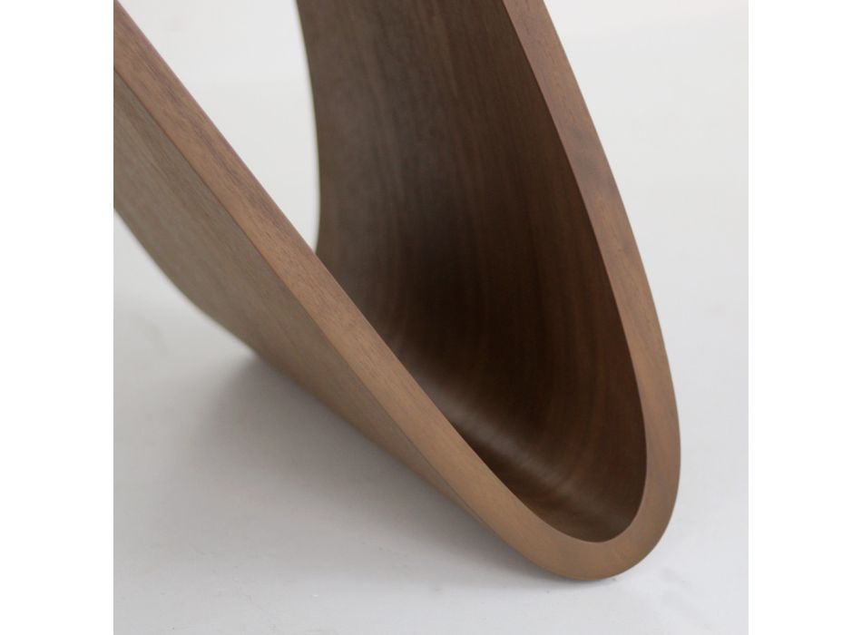 Ausziehbarer Tisch auf 276 cm aus Noir Desir-Keramik, hergestellt in Italien – Äquator Viadurini