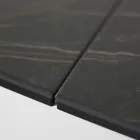 Ausziehbarer Tisch auf 276 cm aus Noir Desir-Keramik, hergestellt in Italien – Äquator Viadurini