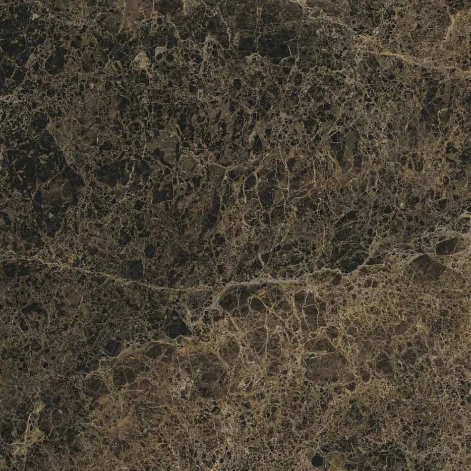 Ausziehbarer Tisch 3 m Glänzende Keramikplatte Metallbeine - Papusca Viadurini