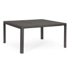 Ausziehbarer Tisch auf 149 cm aus pulverbeschichtetem Aluminium – Need Viadurini