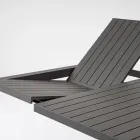 Ausziehbarer Tisch auf 149 cm aus pulverbeschichtetem Aluminium – Need Viadurini