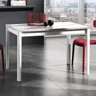 Ausziehbarer Tisch bis 180 cm in Buche und Melamin Made in Italy - Otiello Viadurini