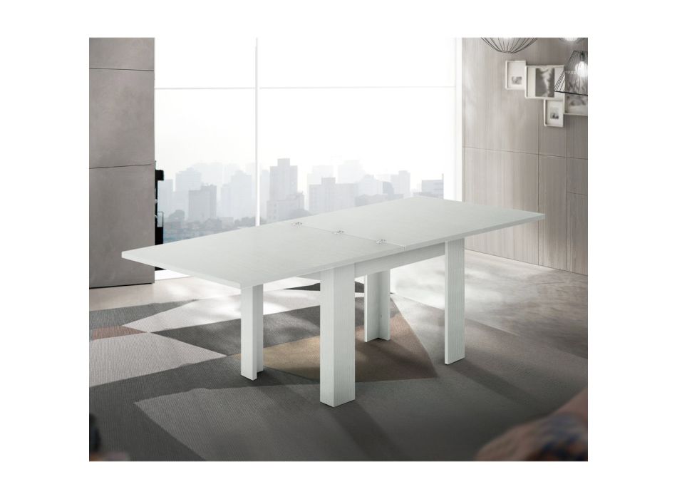 Ausziehbarer Tisch aus nachhaltigem Holz bis 180 cm - Perro