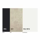 Ausziehbarer Esstisch auf 2,8 m mit Keramik- und Metallbeinen - Paoluccio Viadurini