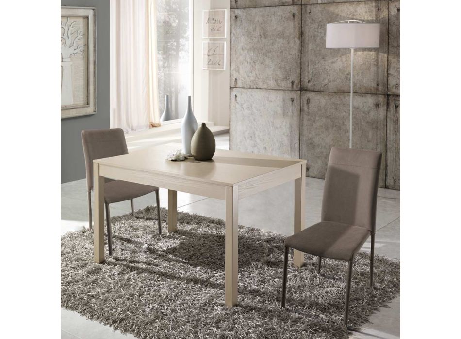 Ausziehbarer Tisch auf 2 m von 10 Sitzplätzen modernen Designs in Holz - Tuttetto
