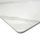 Ausziehbarer Tisch 200 cm aus Metall und synthetischem Stein - Unterwasser Viadurini