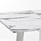 Ausziehbarer Tisch bis 220 cm in Buche und Melamin Made in Italy - Toles Viadurini