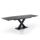 Ausziehbarer Tisch auf 230 cm mit Platte in Marmoroptik – Batofilo Viadurini