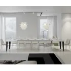 Ausziehbarer Tisch auf 440 cm in verschiedenen Größen und Ausführungen, hergestellt in Italien – Strand Viadurini