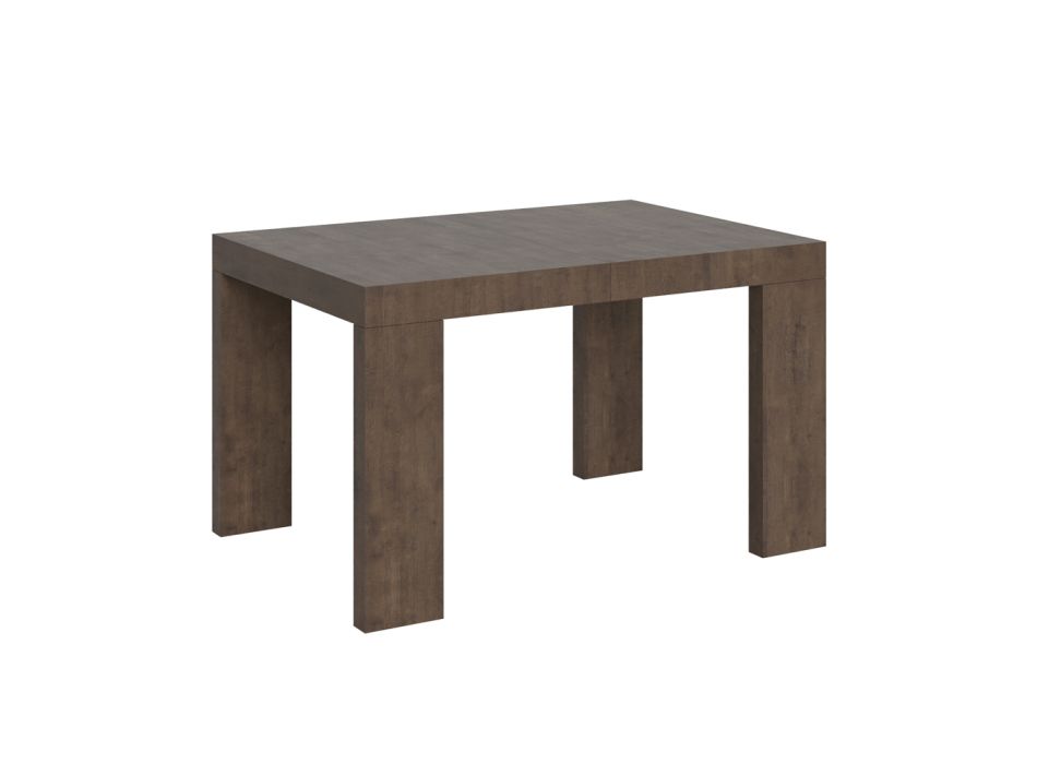 Ausziehbarer Tisch auf 440 cm aus Mikropartikeln aus Holz, hergestellt in Italien – Baum Viadurini