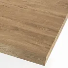 Ausziehbarer Tisch mit synchronisierter seitlicher Öffnung, hergestellt in Italien – Gläser Viadurini