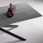 Ausziehbarer Tisch mit S70-Beinen, hergestellt in Italien – Sagi Viadurini