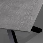 Ausziehbarer Tisch mit S70-Beinen, hergestellt in Italien – Sagi Viadurini