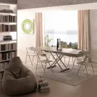 Ausziehtisch von Tisch zu Tisch Gilmore Viadurini