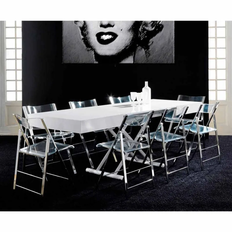 Ausziehtisch von Tisch zu Tisch Gilmore Viadurini