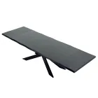 Ausziehbarer Tisch für bis zu 14 Sitzplätze aus furniertem Holz, hergestellt in Italien – Grotta Viadurini