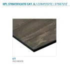 Ausziehbarer Tisch bis 180 cm rund laminiert HPL Made in Italy - Bastiano Viadurini