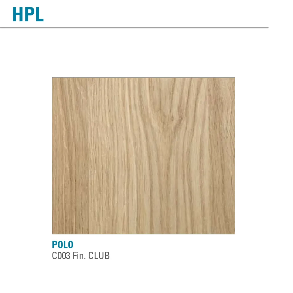 Ausziehbarer Tisch bis 238 cm Moka Metall und HPL Made in Italy - Pablito Viadurini