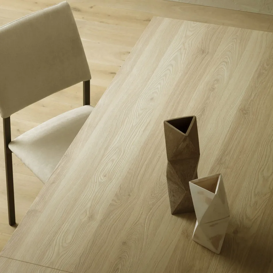 Ausziehbarer Tisch bis 240 cm aus Aluminium und HPL Made in Italy - Filiberto Viadurini