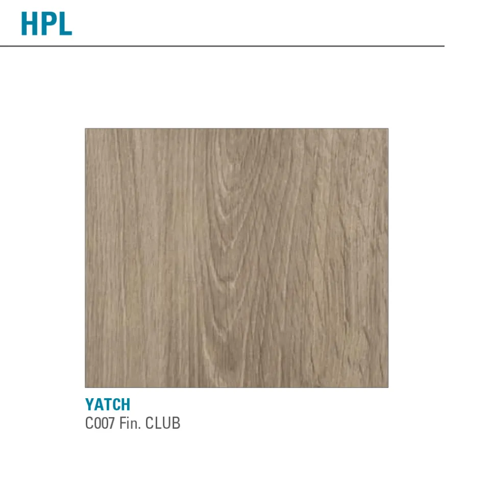 Ausziehbarer Tisch bis 240 cm aus Aluminium und HPL Made in Italy - Filiberto Viadurini