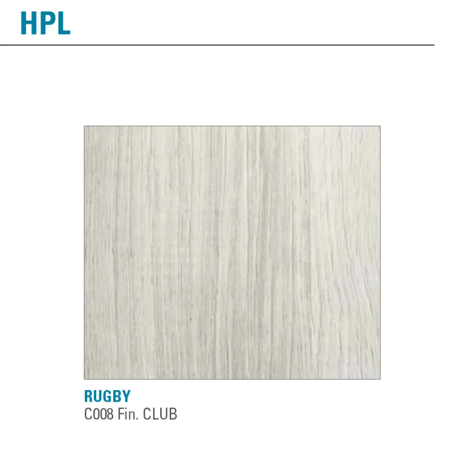 Ausziehbarer Tisch bis 240 cm Platte aus farbigem HPL Made in Italy - Filiberto Viadurini