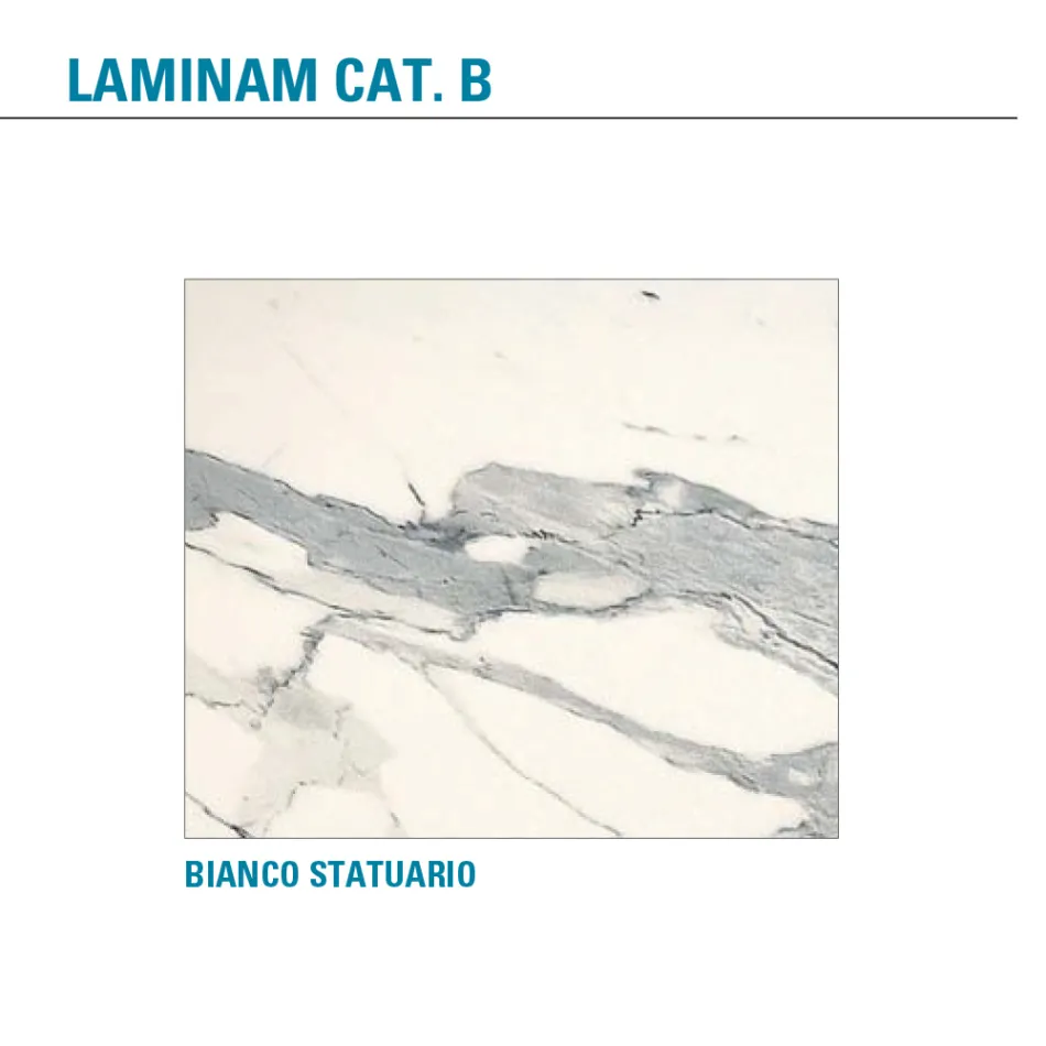 Ausziehbarer Tisch bis 240 cm Platte aus Laminam Made in Italy - Filiberto Viadurini