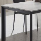 Ausziehbarer Tisch bis 334 cm aus Aluminium und HPL Made in Italy - Filiberto Viadurini