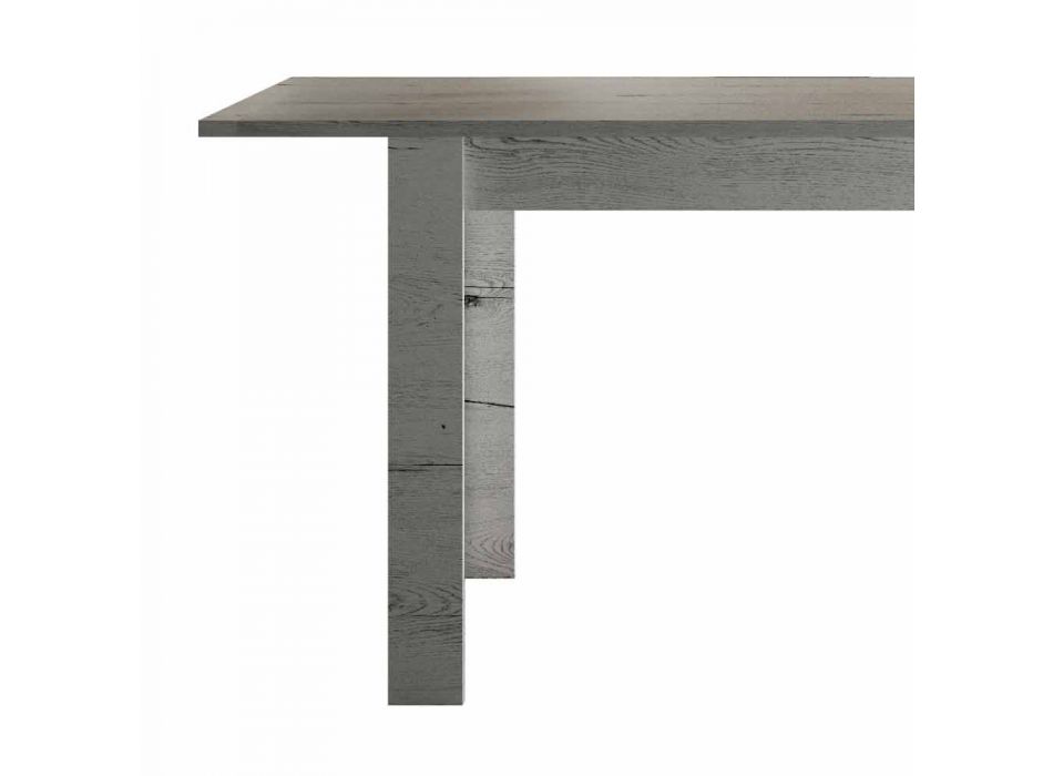 Ausziehbarer Tisch bis zu 185 cm Made in Italy Melamine Design - Ketra Viadurini