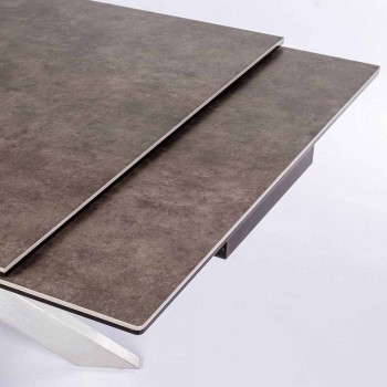 Ausziehbarer Tisch Bis 240 cm mit Homemotion Keramikplatte - Avici