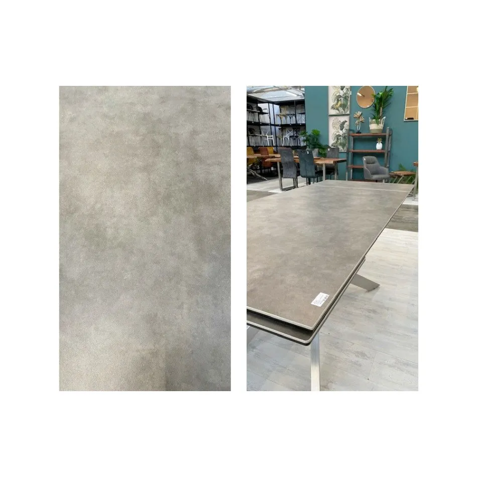 Ausziehbarer Tisch Bis 240 cm mit Homemotion Keramikplatte - Avici Viadurini