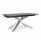 Ausziehbarer Tisch Bis 240 cm mit Homemotion Keramikplatte - Avici Viadurini