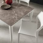 Ausziehbarer Tisch Bis zu 240 cm mit HPL-Platte Made in Italy - Fantastisch Viadurini