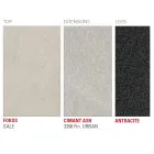 Ausziehbarer Tisch bis 240 cm mit Laminam-Platte. Hergestellt in Italien – maltesisch Viadurini