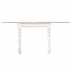 Ausziehbarer Tisch Bis zu 240 cm in Mango Wood und Mdf Homemotion - Tongo Viadurini